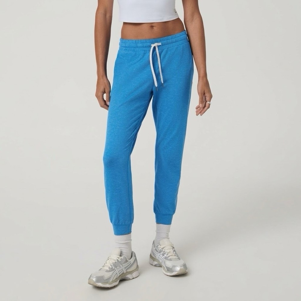 Vuori Performance Jogger Womens M Blue Athletic Workout Lounge Gym Running Comfy